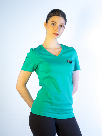 Premium Interlock Shirt mit Strass
