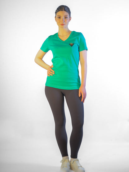 Premium Interlock Shirt mit Strass