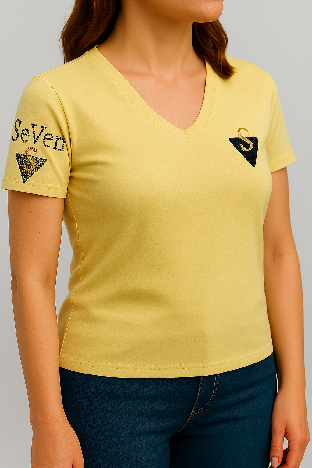 Kurzärmeliges T-Shirt Mintgrün