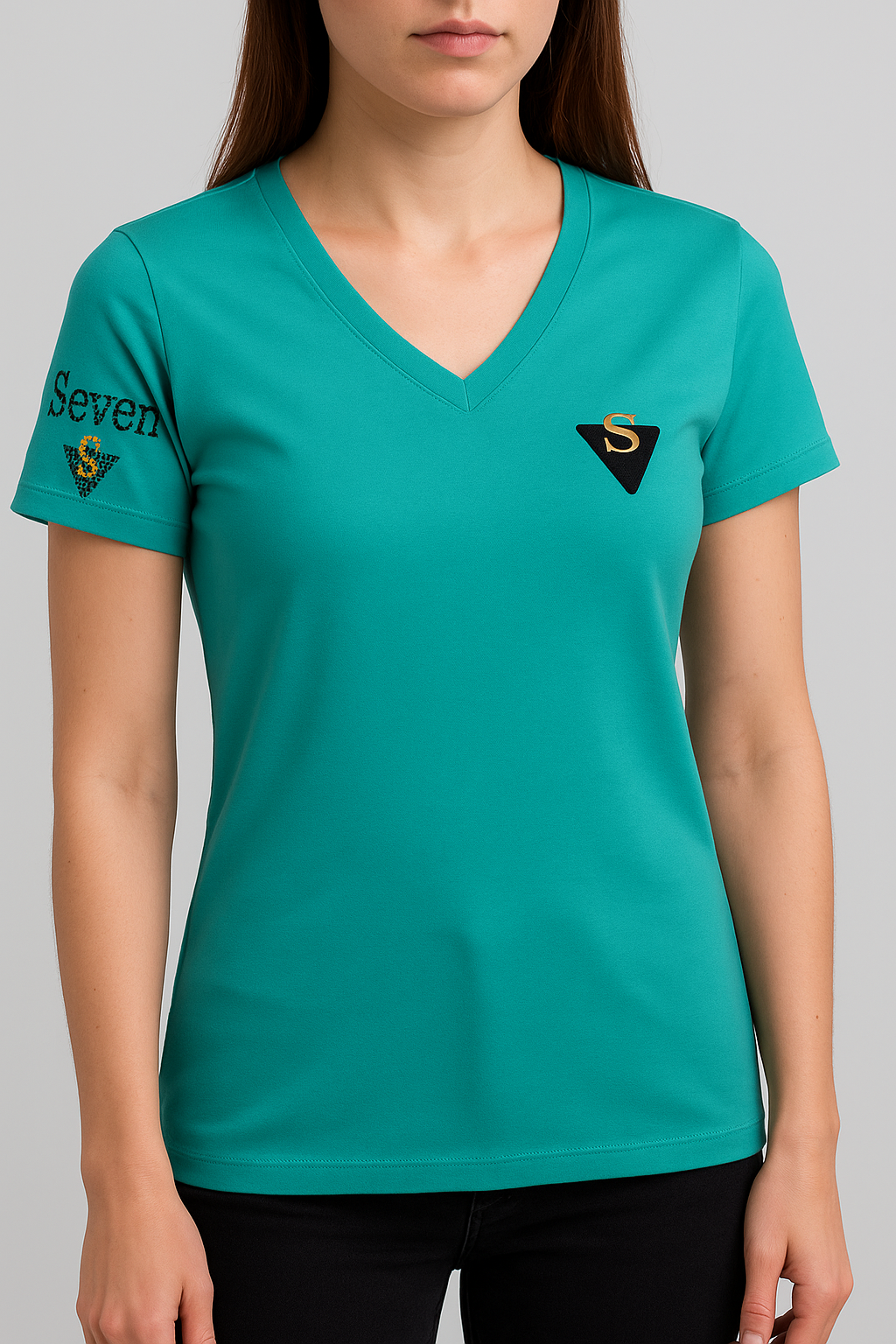 Kurzärmeliges T-Shirt Mintgrün