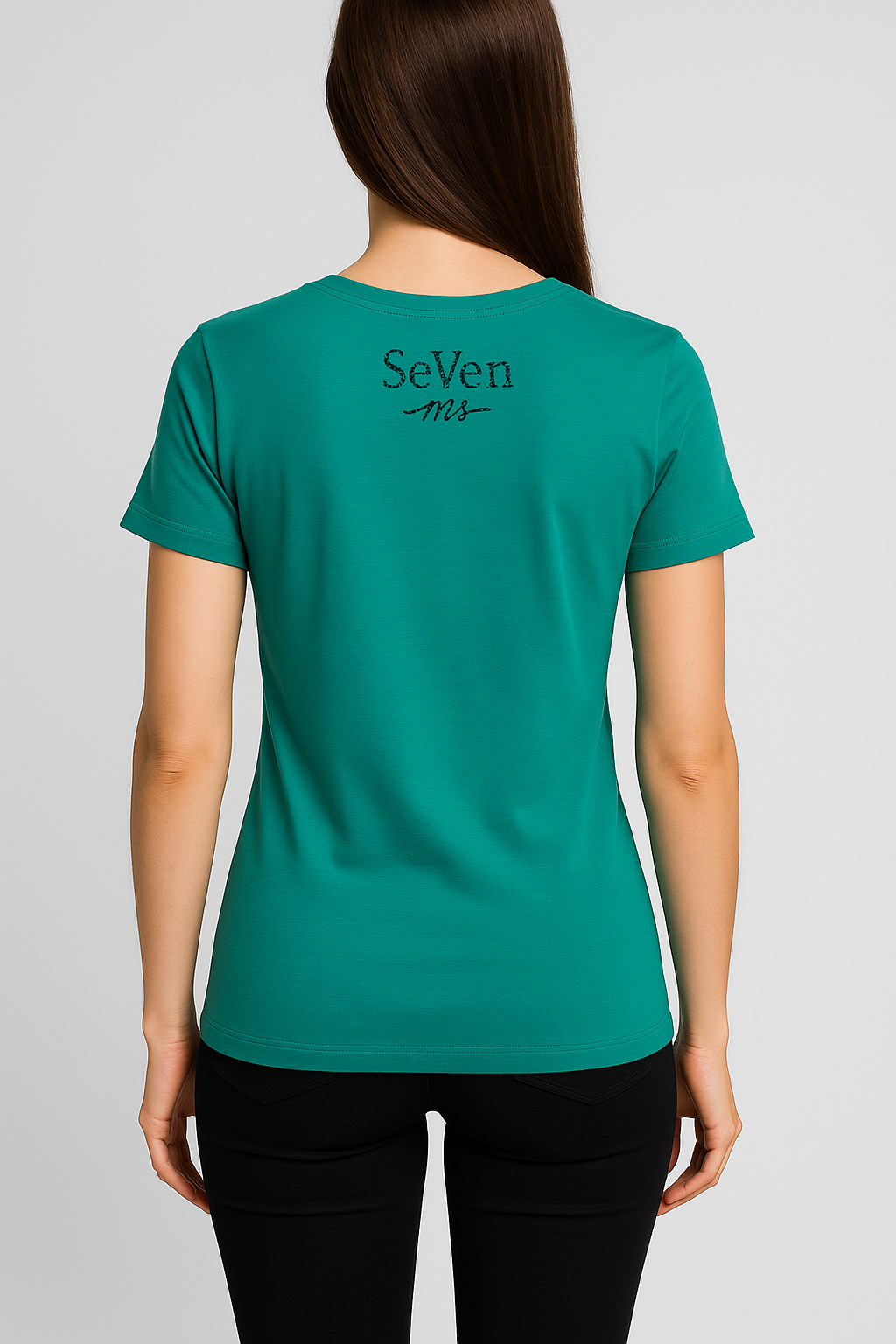 Kurzärmeliges T-Shirt Mintgrün