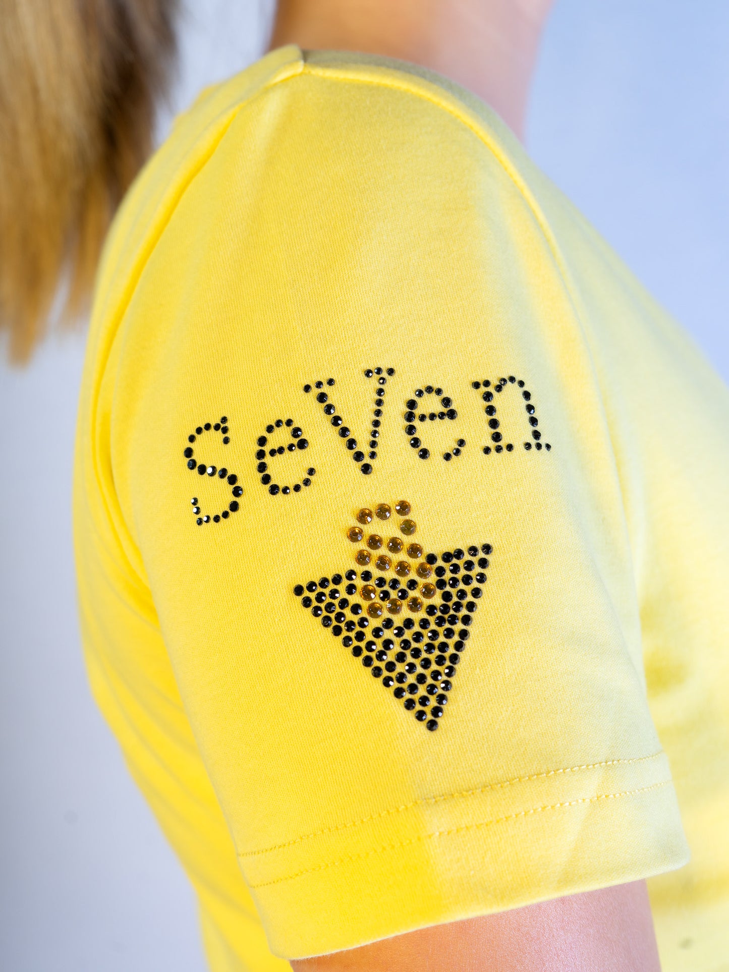 Premium Interlock Shirt mit Strass