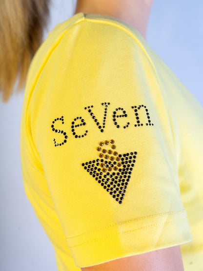Premium Interlock Shirt mit Strass