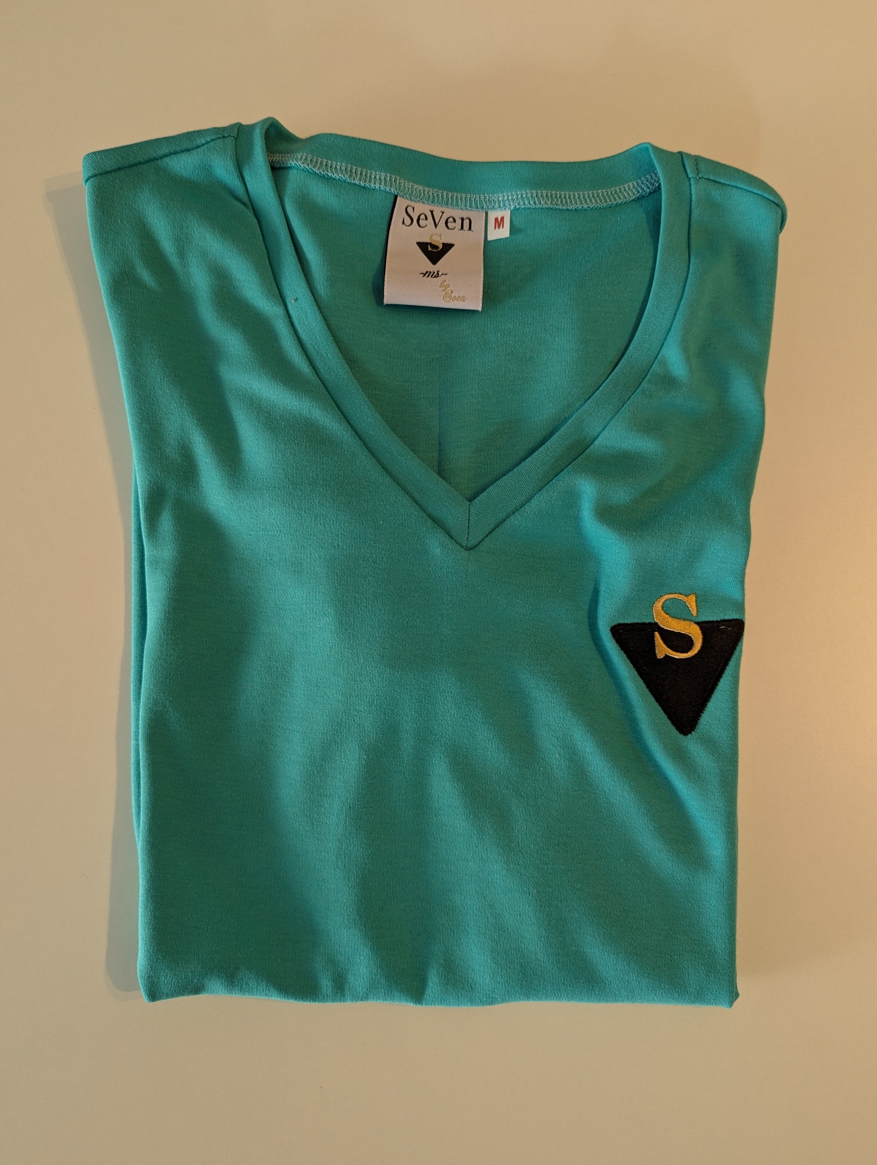 Kurzärmeliges T-Shirt Mintgrün