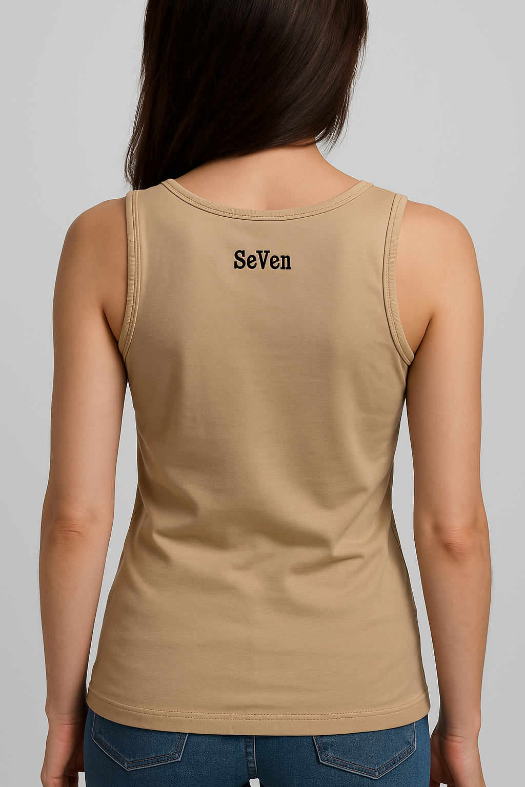 Damen Sport & Freizeit Top Ärmellos Sand