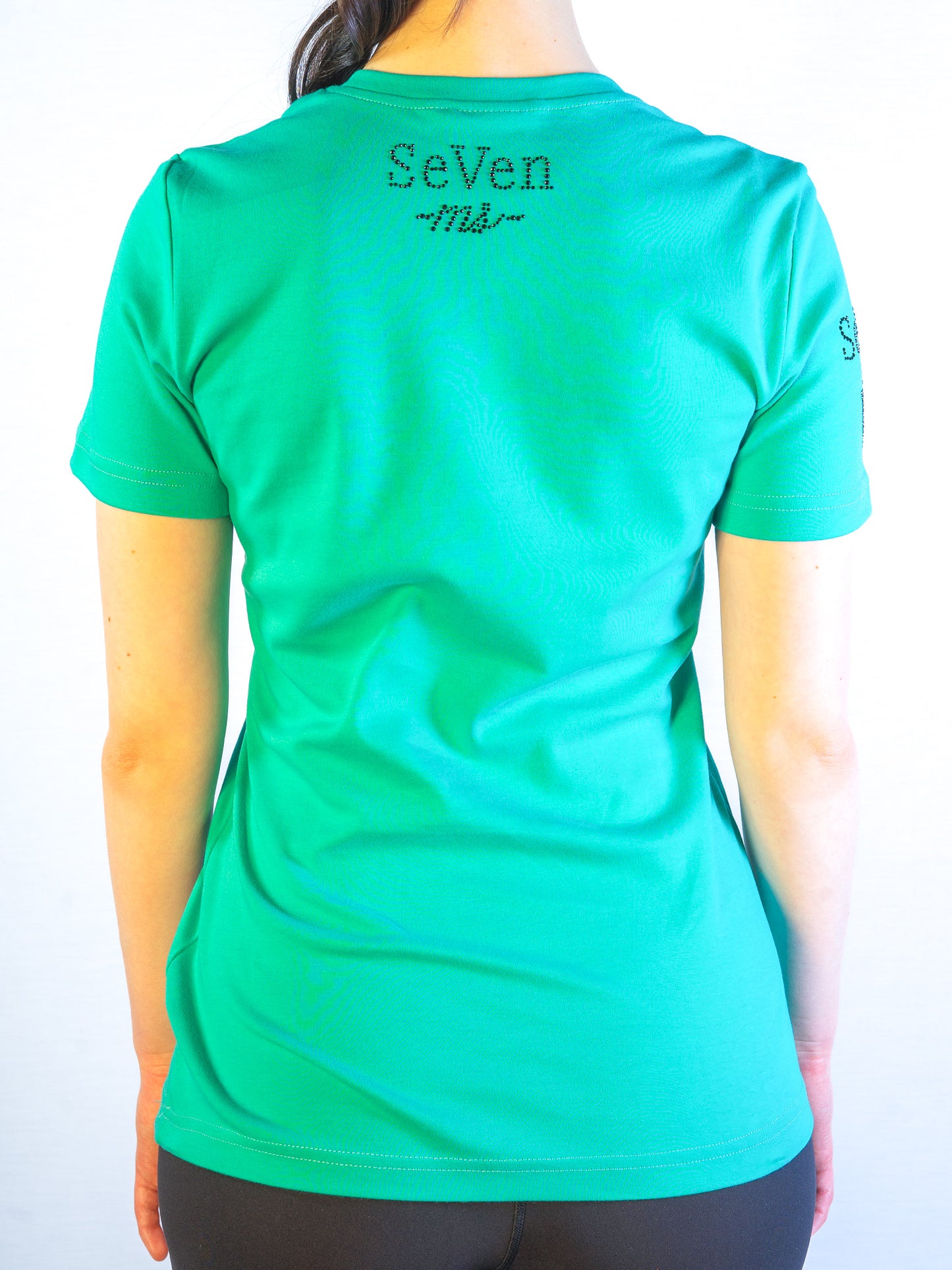 Premium Interlock Shirt mit Strass